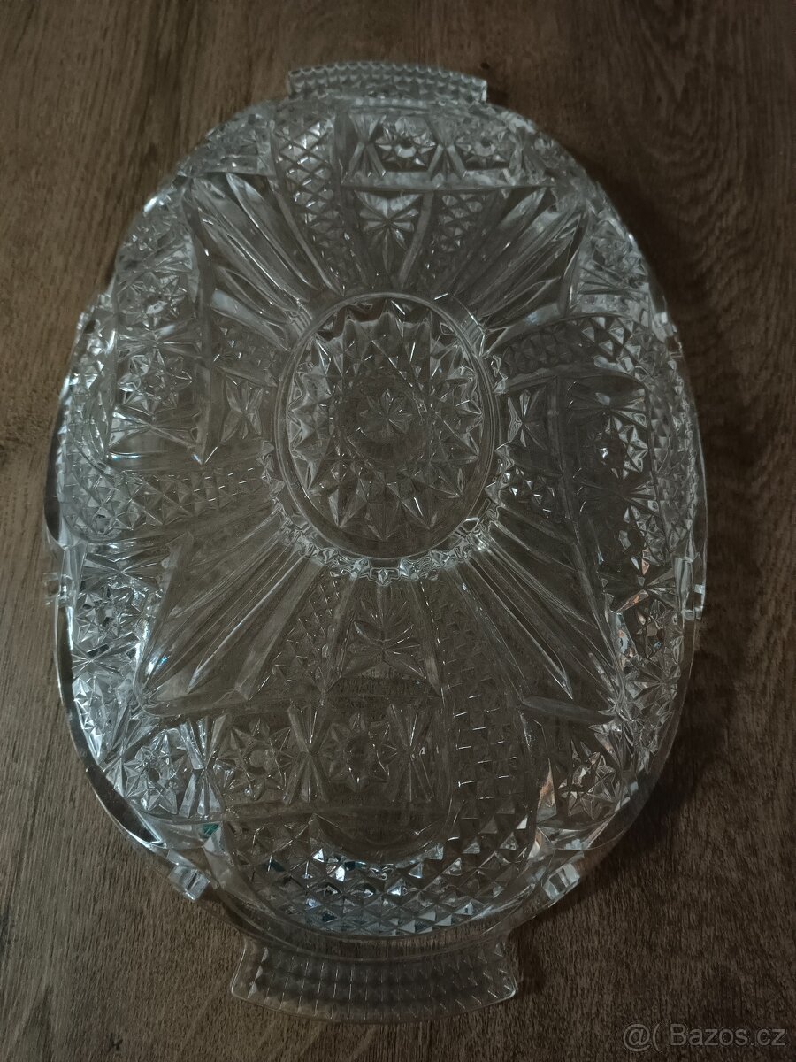 Stará skleněná mísa - 4