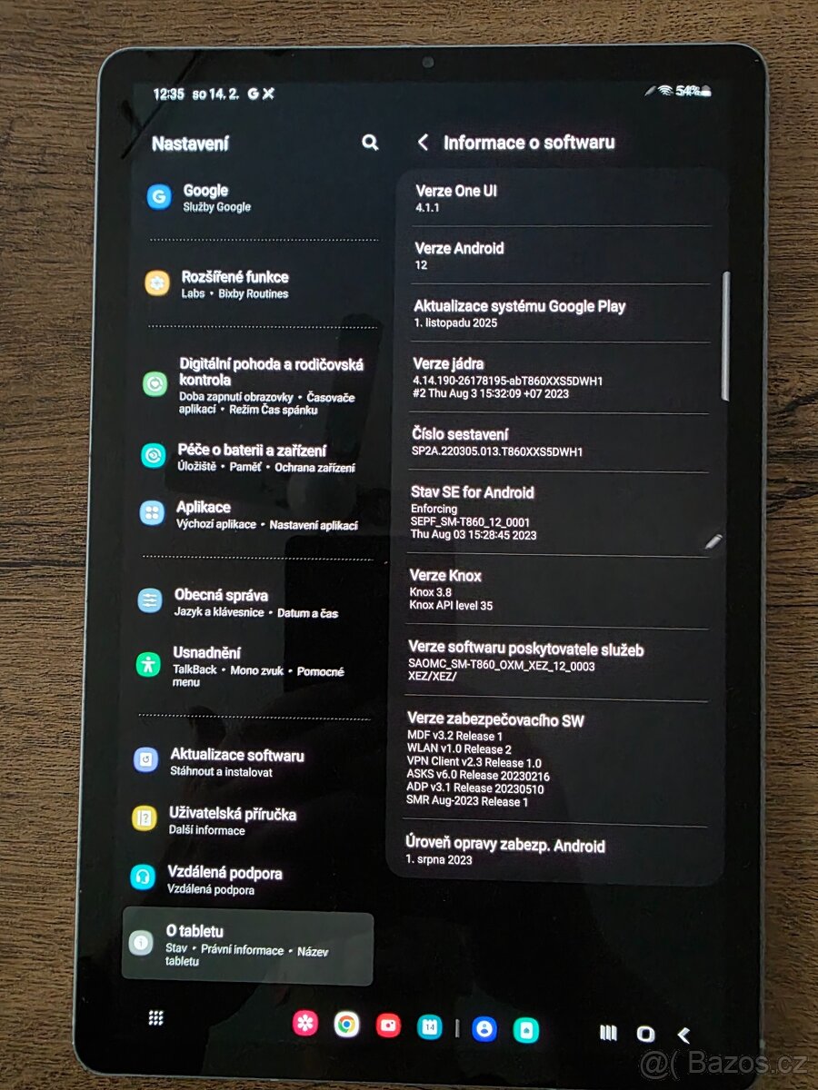 Samsung Galaxy Tab S6, klávesnice - 4