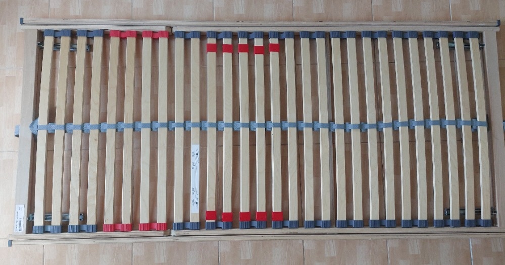 Lamelový polohovací rošt 90 x 200 - 4