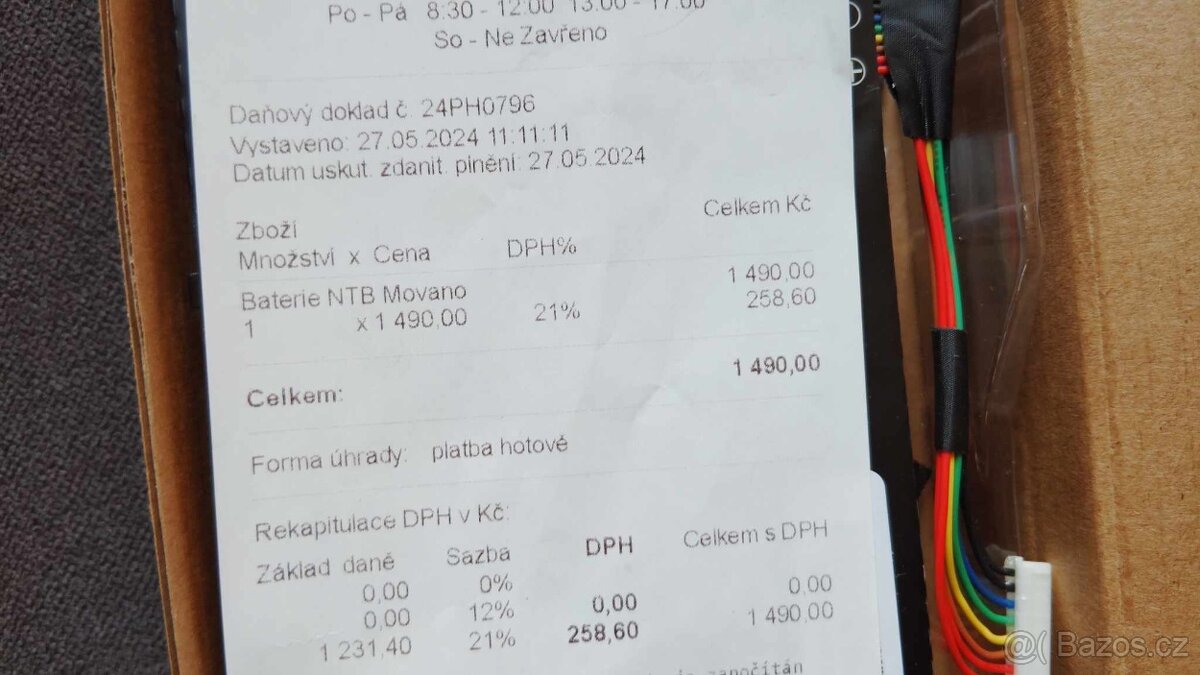 NOVÁ BATERIE PRO NOTEBOOK - 4