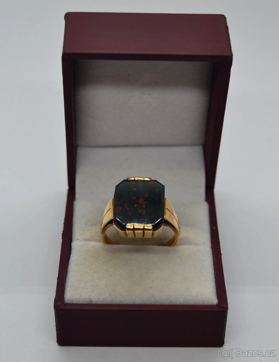Zlatý pánský prsten - 4