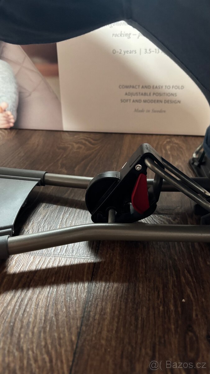 Prodám lehátko babybjorn modré - 4