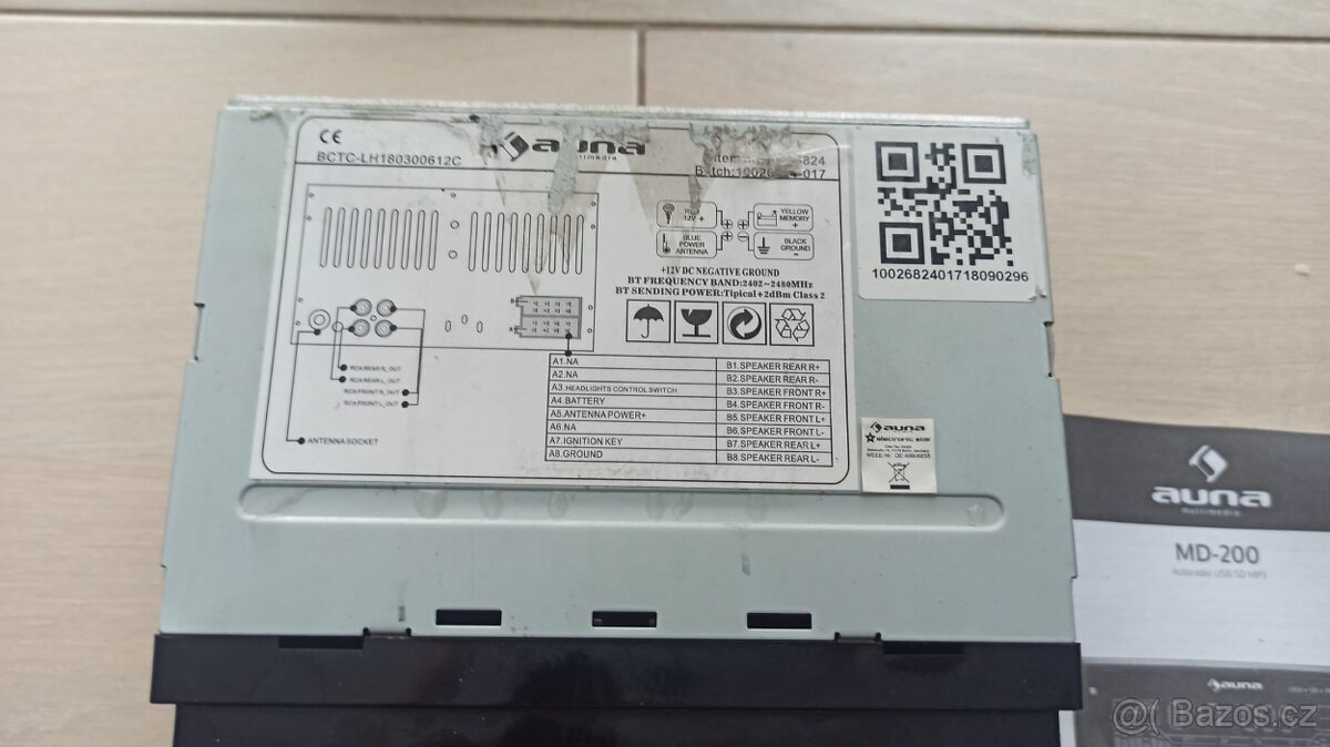 Autorádio Auna MD-200, USB - SD - MP3 - 4