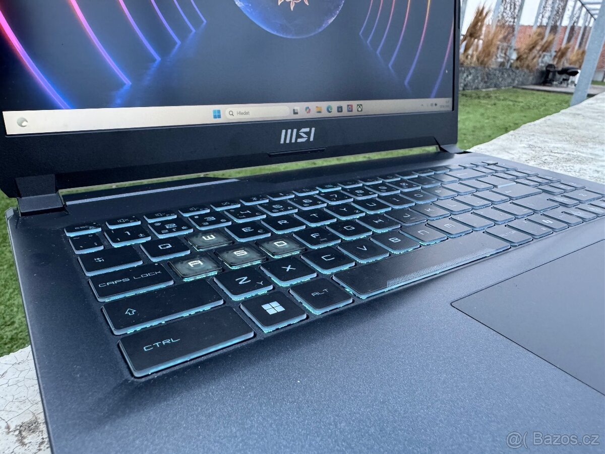 Herní notebook MSI RTX 4060 8GB - 4