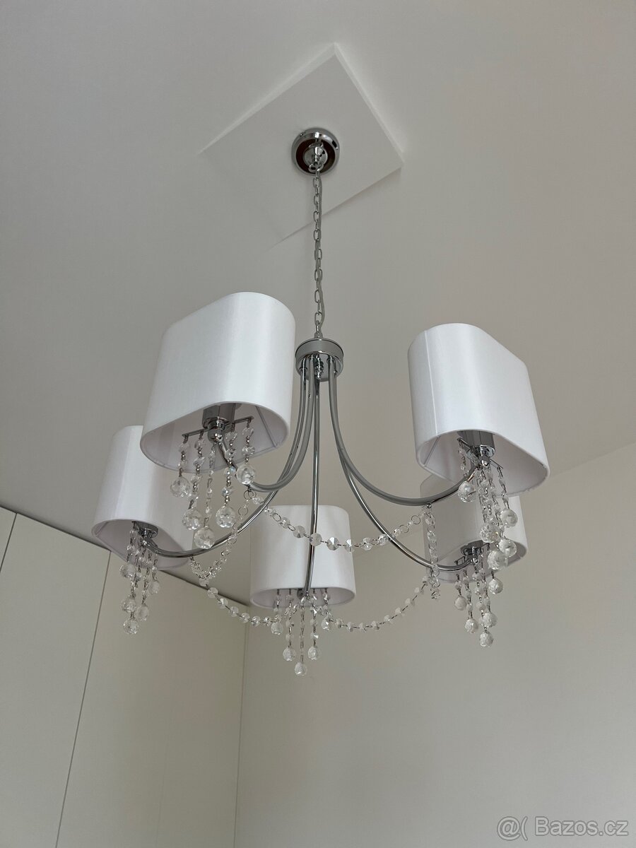 Prodám lustr pro 5 žárovek - 4