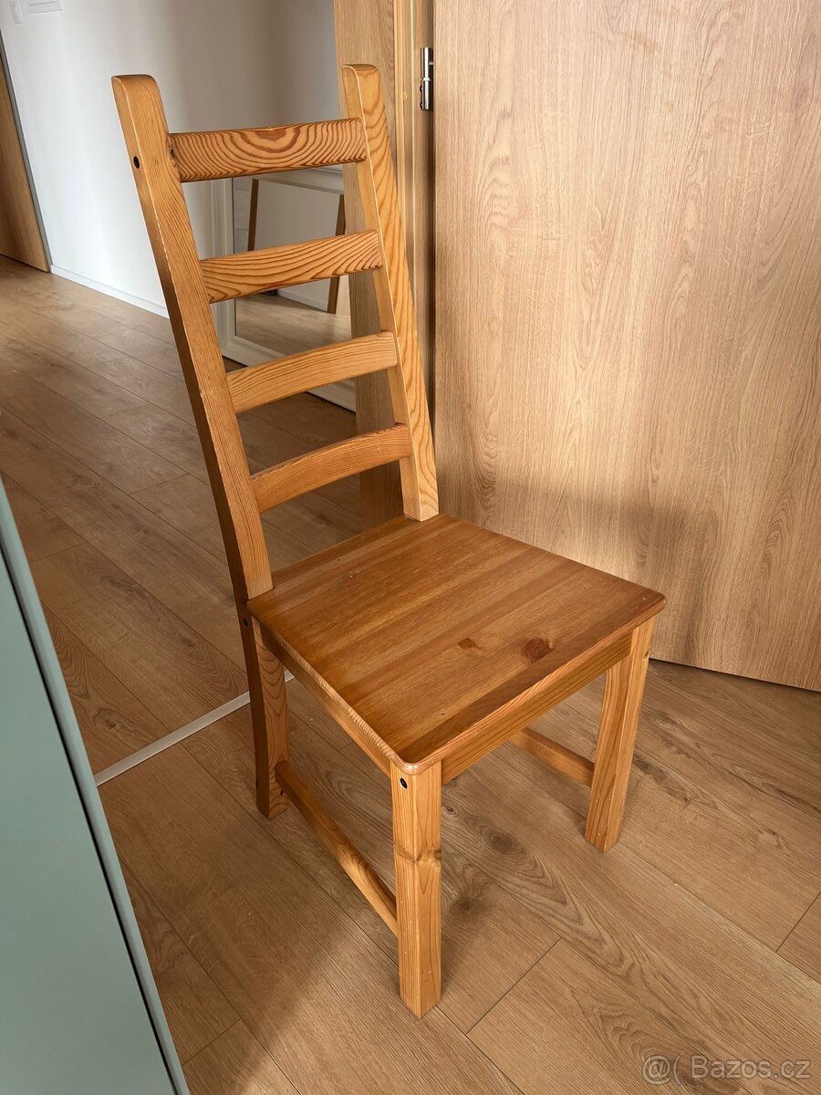 Židle ikea hemnes přírodní - 4
