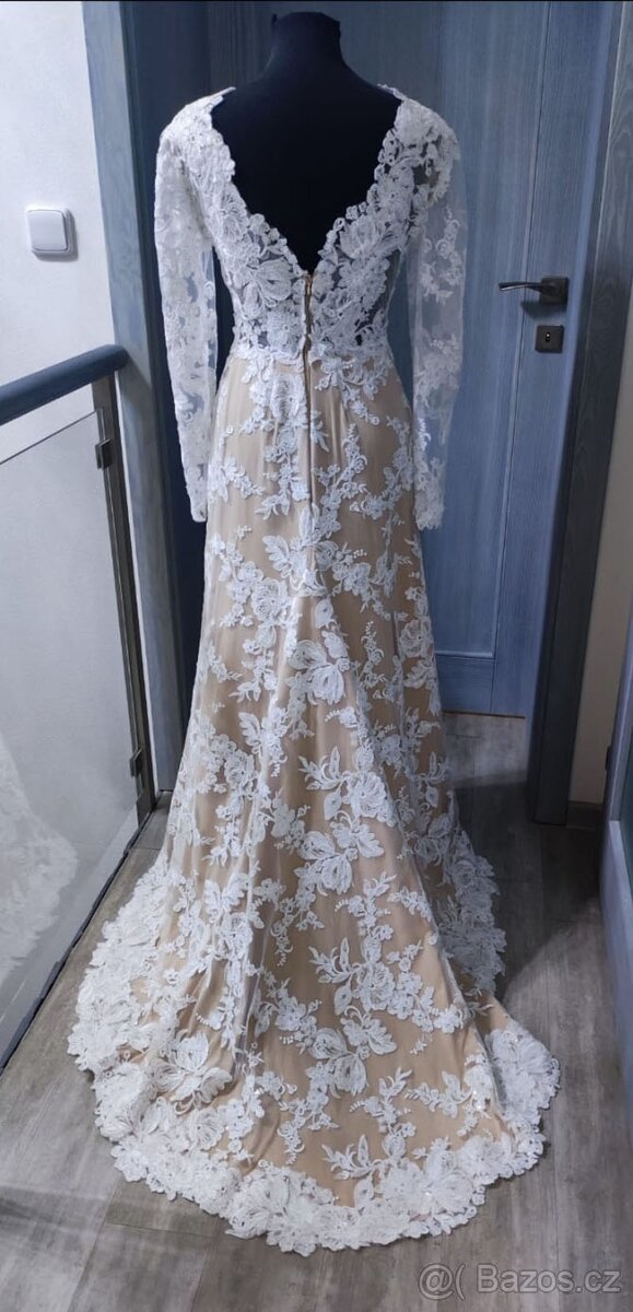 zakázkové svatební šaty - 4