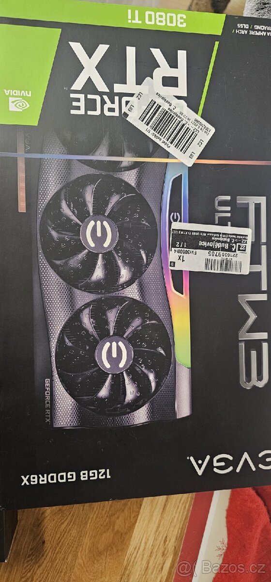 Rtx 3080 tu ftw3 + vodní blok ekwb - 4