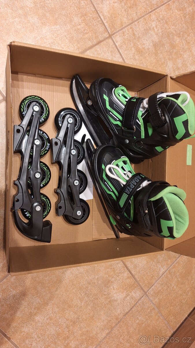 Dětské brusle AECORE ADAPTA 2v1 vel. 31 - 34 - 4