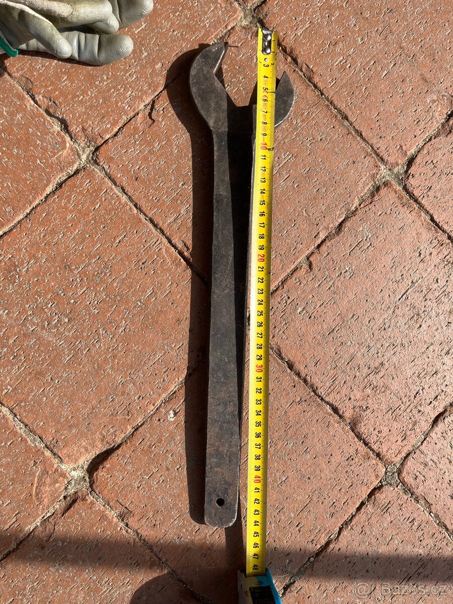 klíč plochý 55 mm, jednostranný - 4