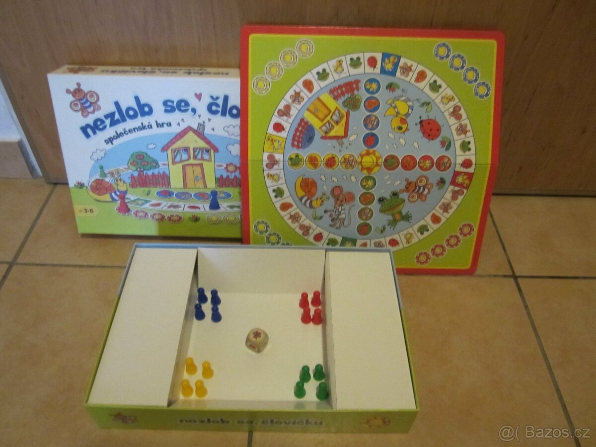 Společenská hra "Nezlob se, človíčku" - 4