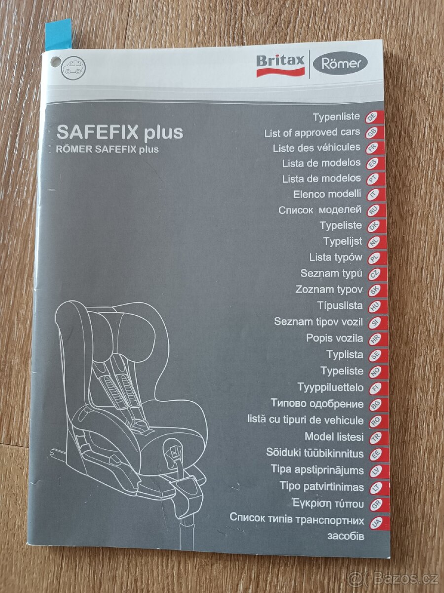 Autosedačka Britax Safefix plus - 4