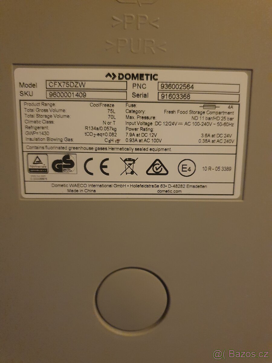 Dometic cool freeze cfx - 4