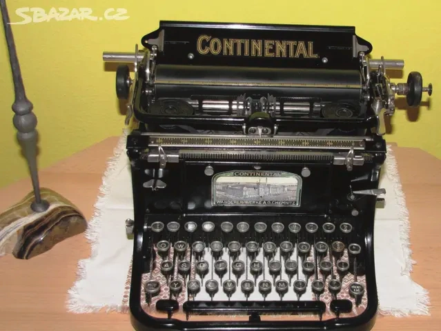 psací stroj CONTINENTÁL - 4