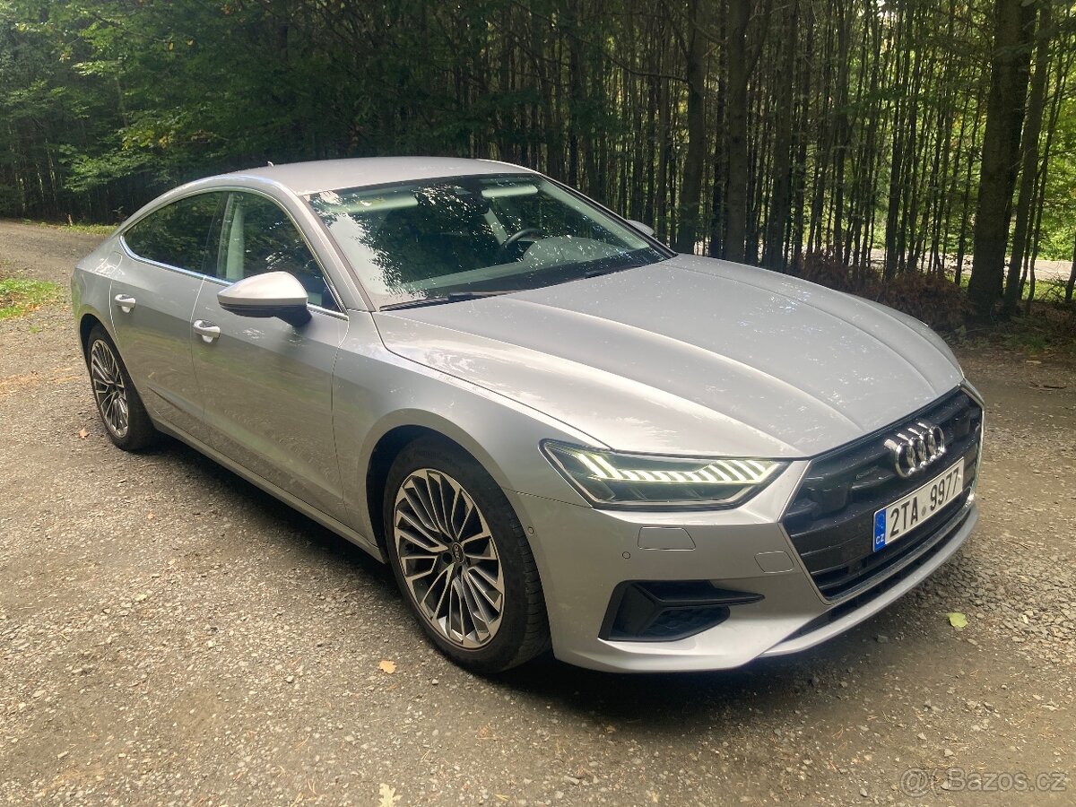 TOP STAV Prodám AUDI A7 r.2021,2.0TDI 150kw,quattro,52.500km - 4