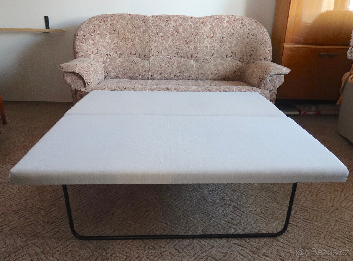 Prodám rozkládací sedačku - gauč (občasné spaní 140x190) - 4