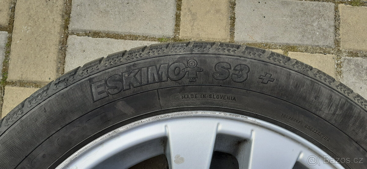 BMW - originální zimní hliníkové kolo 16" styling 156 - 4