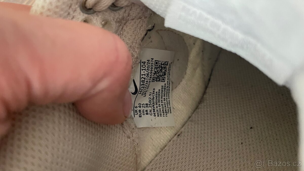 Chlapecke boty Nike bile vel 40 - 4