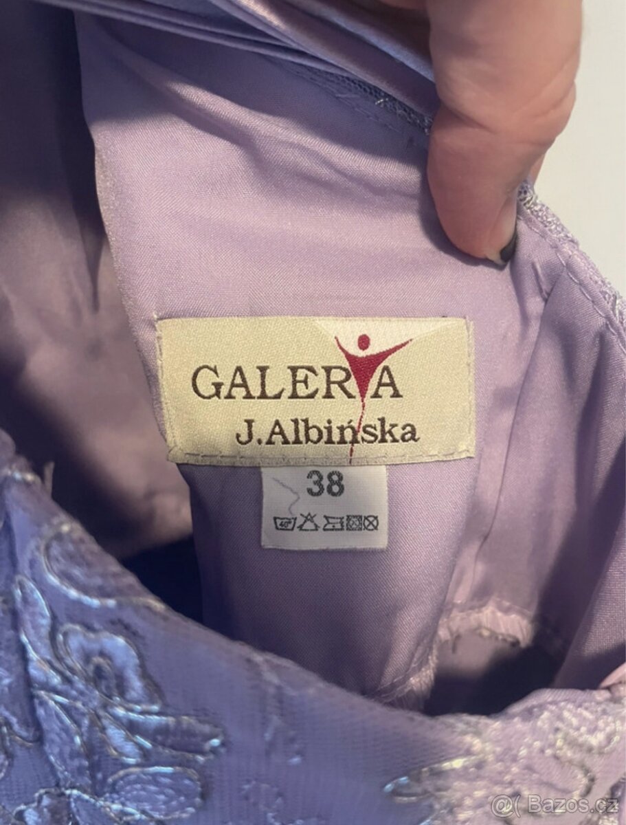 Šaty - fialové - 4