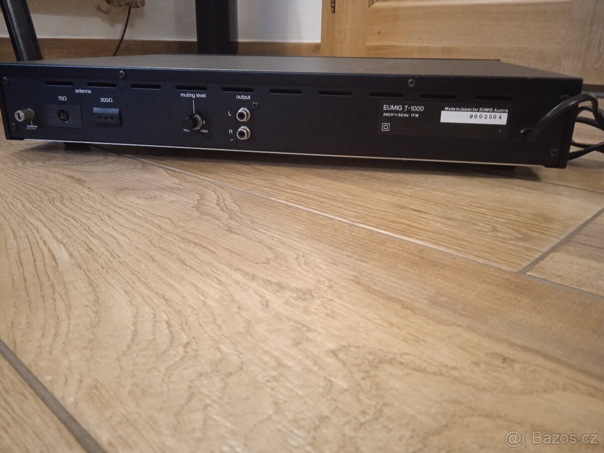 EUMIG T-1000 Vzácný Vintage Stereo Tuner na opravu - 4