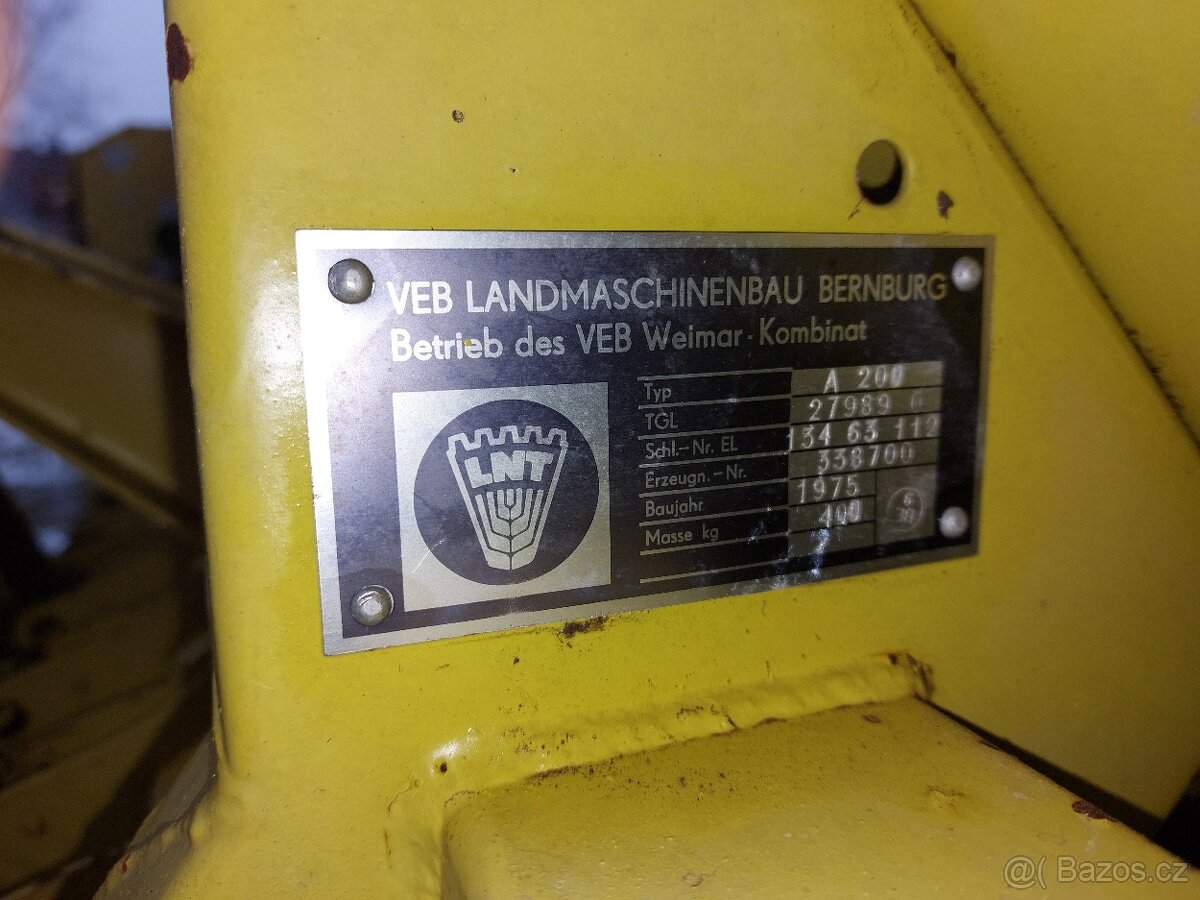 Secí stroj saxonia - 4