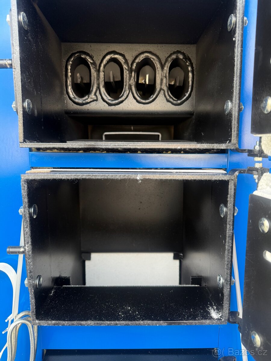 Kotel na dřevo a uhlí 10 kw + montáž - 4