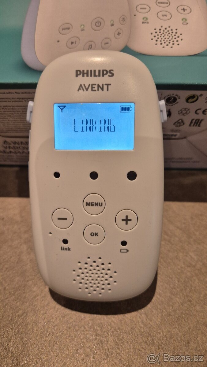 Dětská chůvička Philips AVENT Baby DECT monitor SCD715 - 4