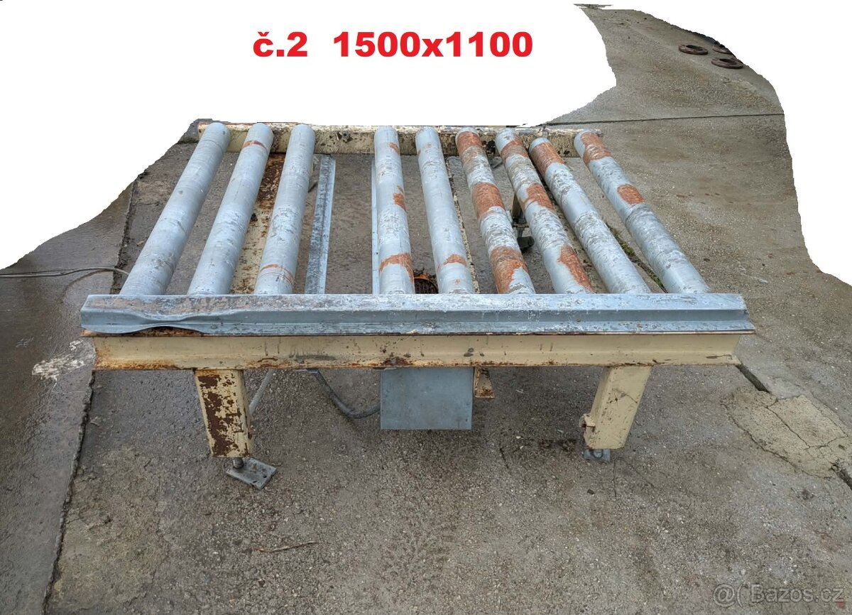 Valčekový dopravník 3x - 4