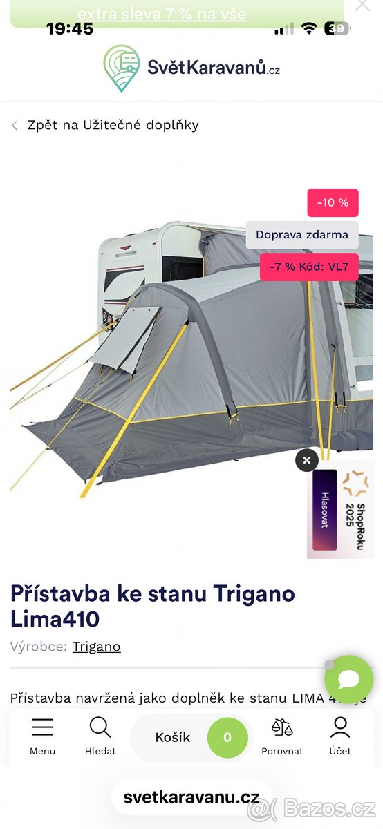 Nafukovací předstany ke karavanu - 4