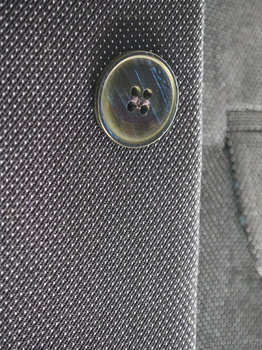 Pánský SLIM oblek Bruno Zinger - 4