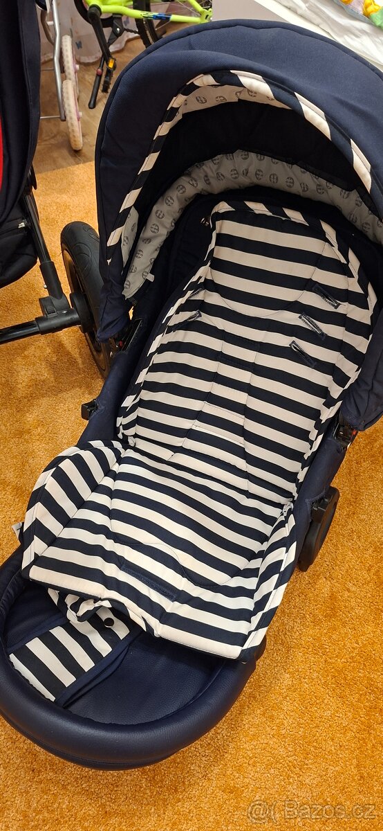 Kočárek Terrain Navy - 4