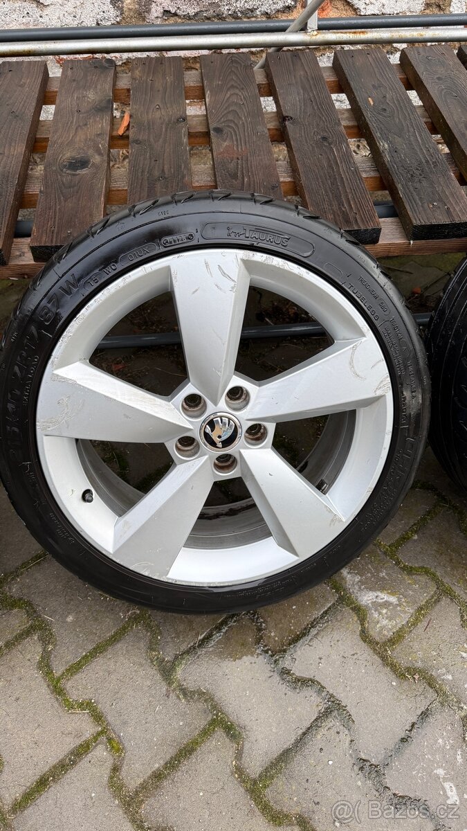 Original skoda 5x100 r17 - 4