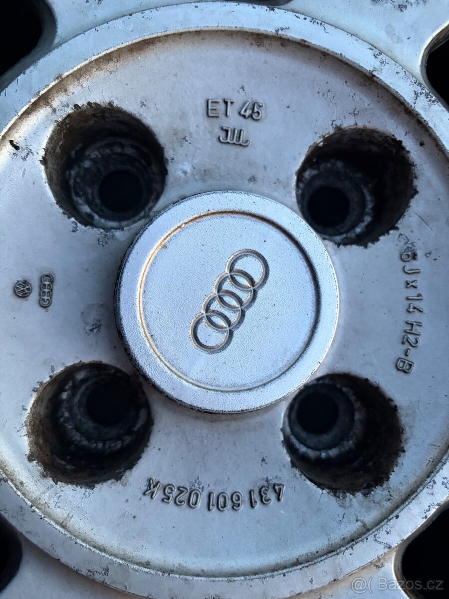 Alu kola 4x100 r14 - 5 kusů - 4