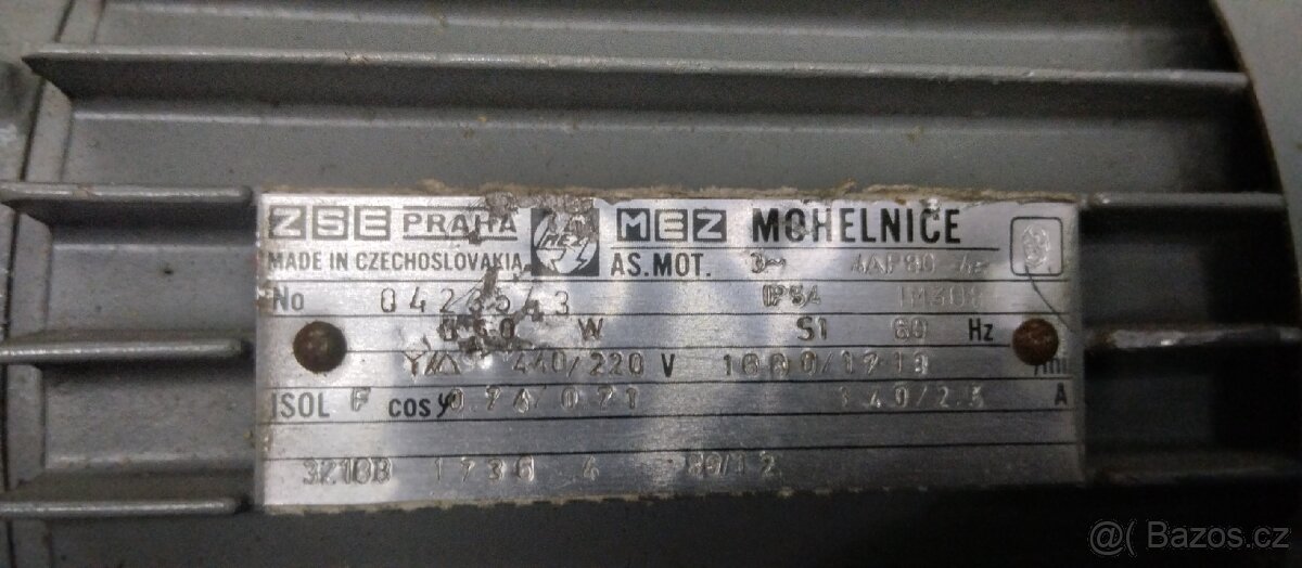 Přírubový motor 2ks - 4