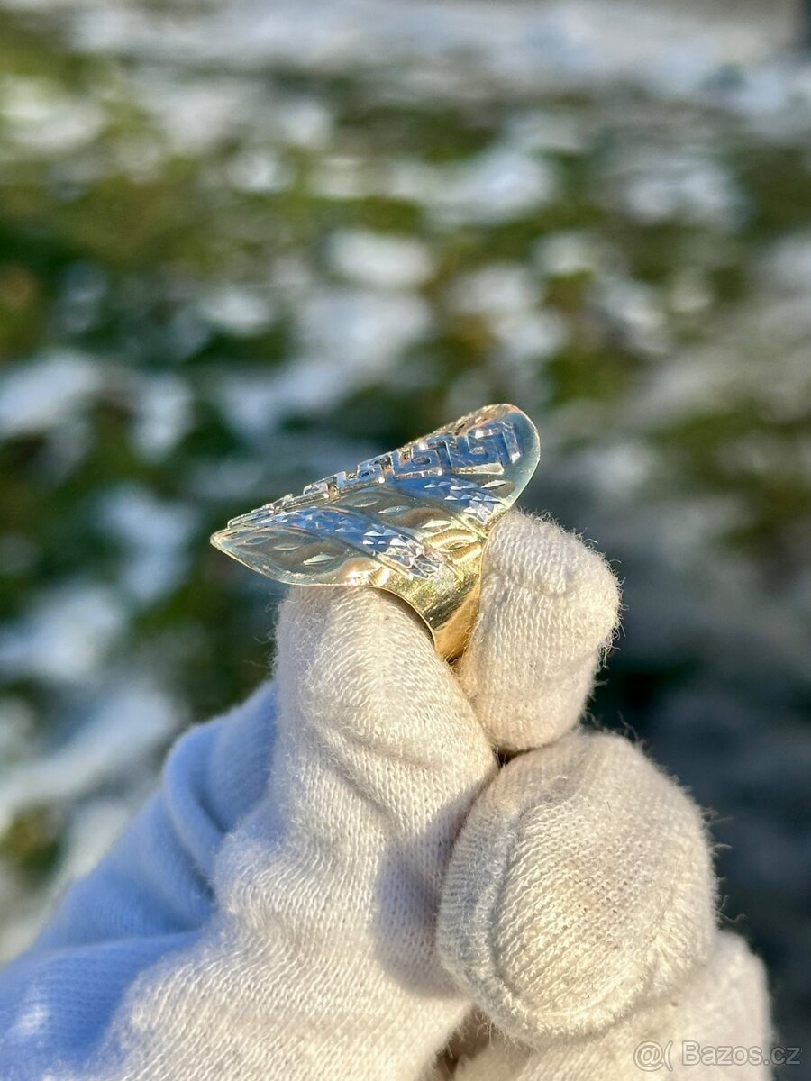 Zlatý prsten 2,92g - 4