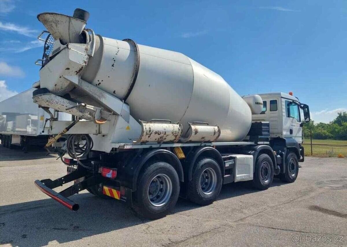 Prodám Valník MAN TGS 32.460 BB mix Liebherr 9m3 - 4