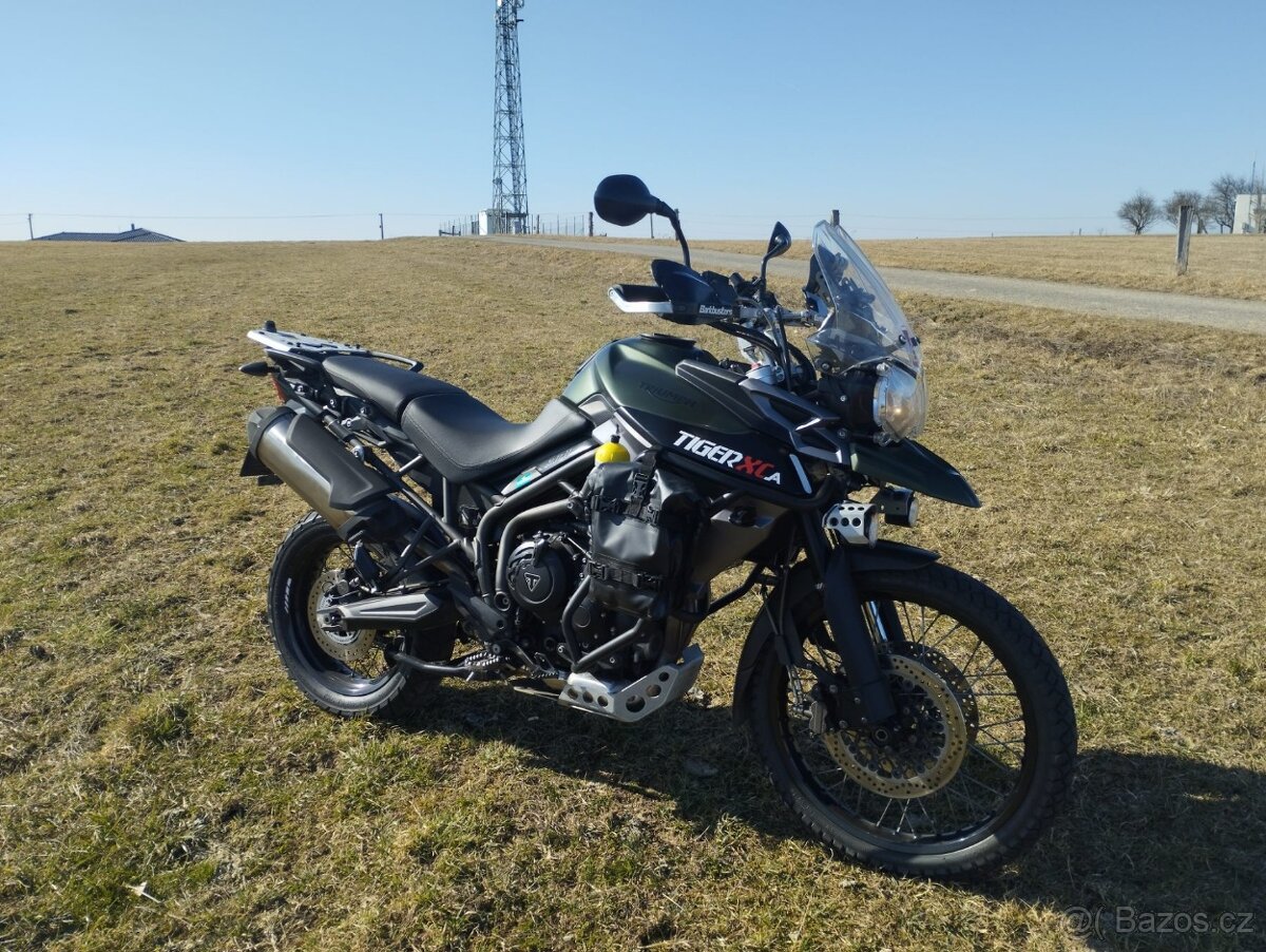 Akce týden.. cena 180000,- Kč Triumph Tiger 800 xca