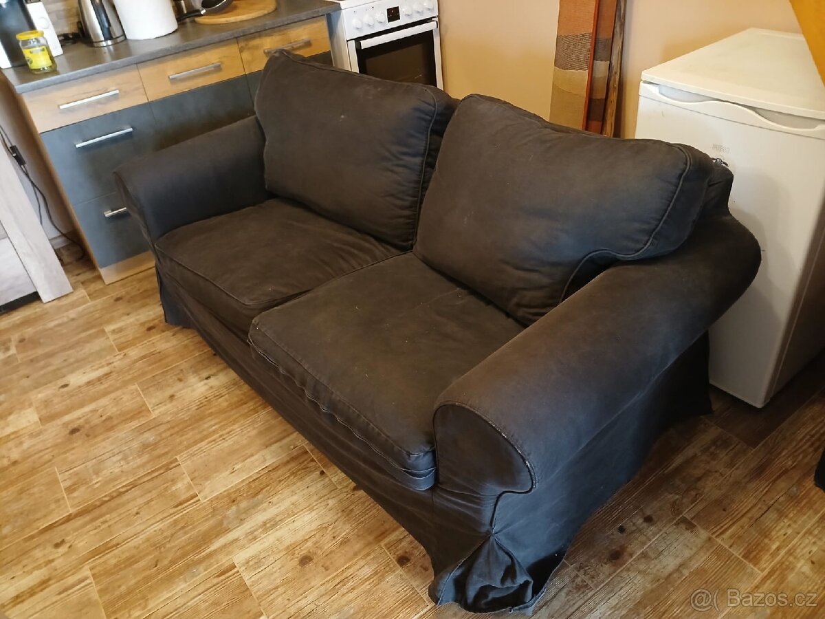Ikea Ektorp sedacka - dvoumístna + 2x potah - 4