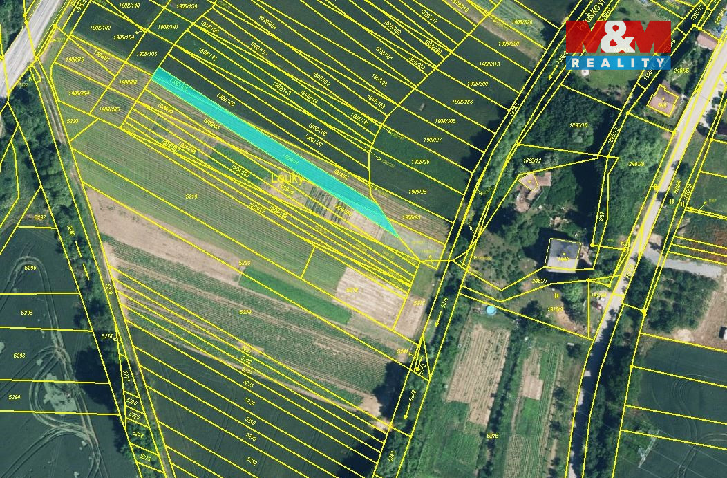 Prodej pole, 196 m², Ježov - 4