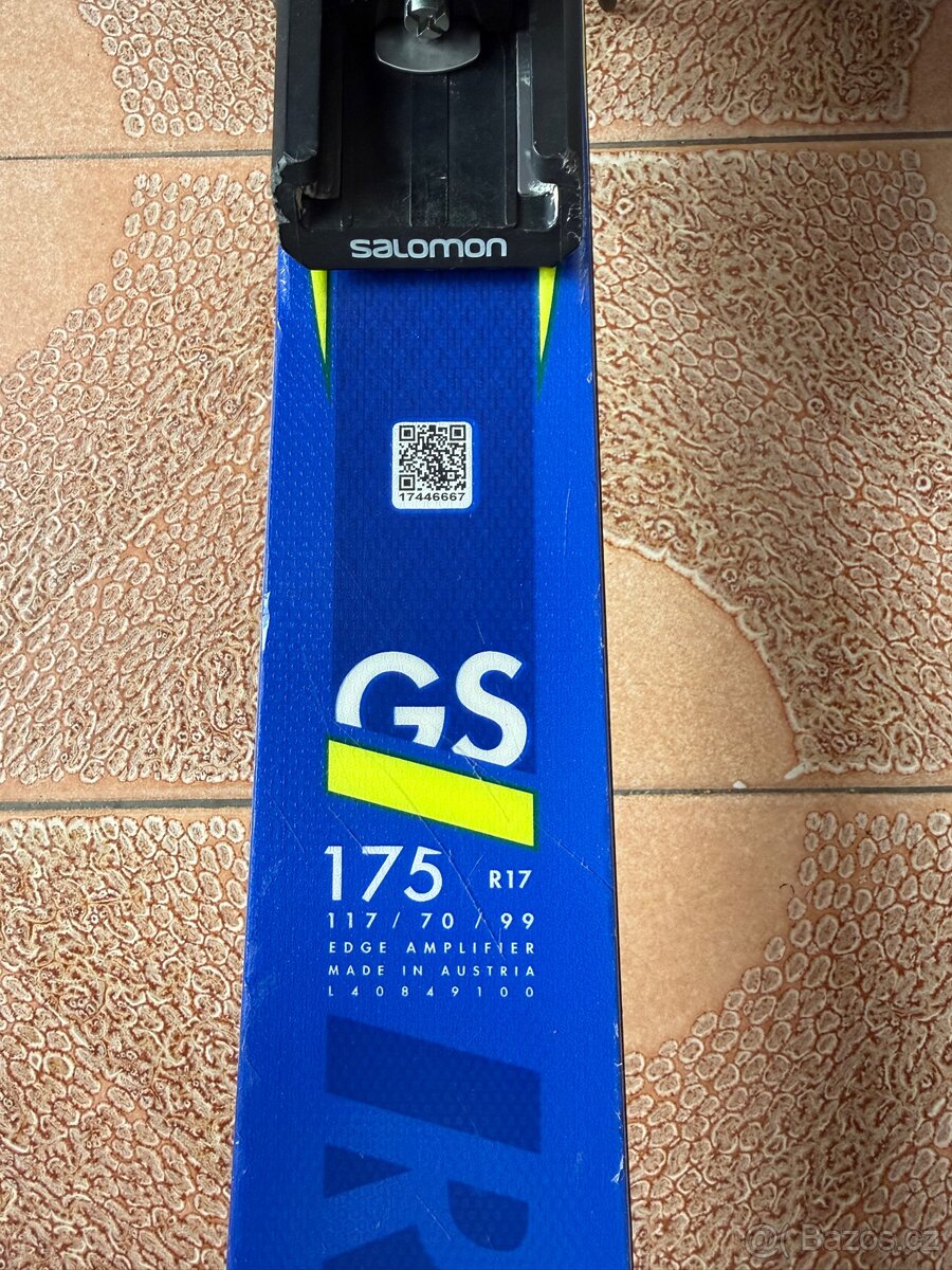 Prodám komerční obřačky Salomon S/Race 175cm - 4