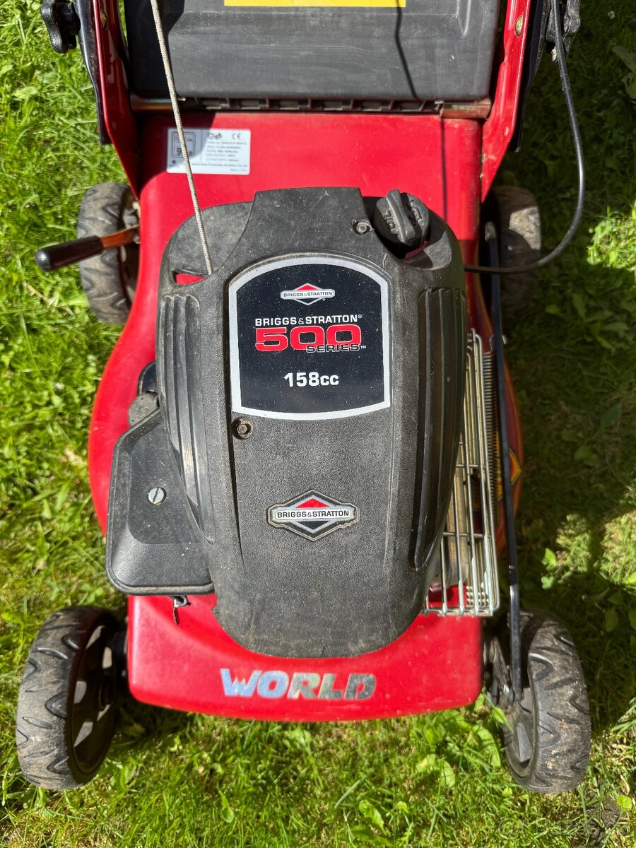 Sekačka WORLD, Briggs&Stratton 158cc, Bez pojezdu - 4