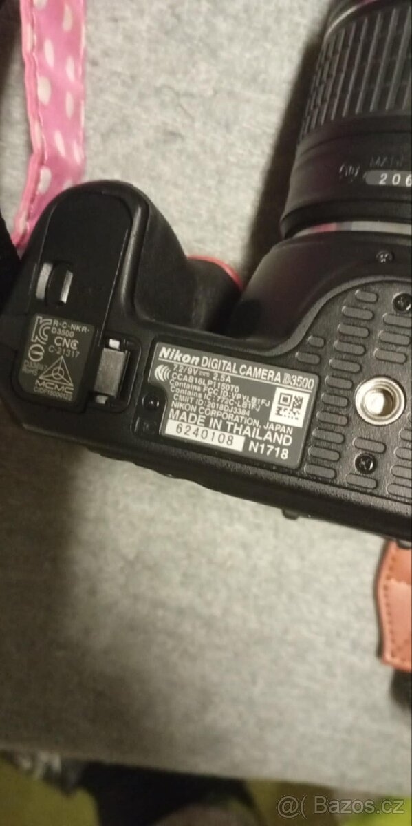 Nikon D3500 + objektiv 18-55 - 4