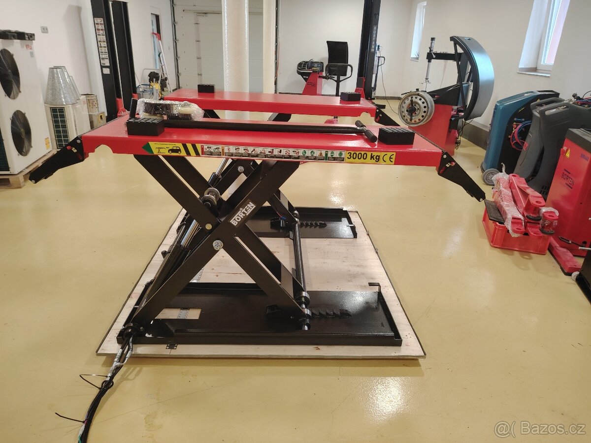 Nůžkový zvedák BORTEN,,BOR3000B'' 3000KG rv.2025 SKLADEM - 4