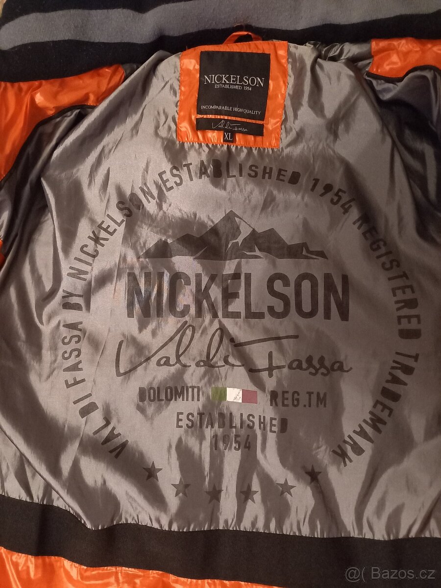 Prodám originál italskou zimní bundu Nickelson - 4