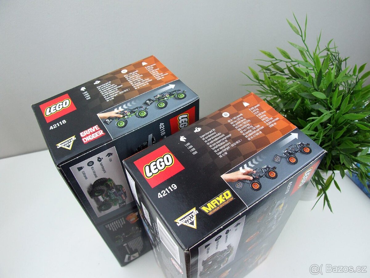 LEGO Technic Monster Diggers 42118 a 42119 - nové - 4
