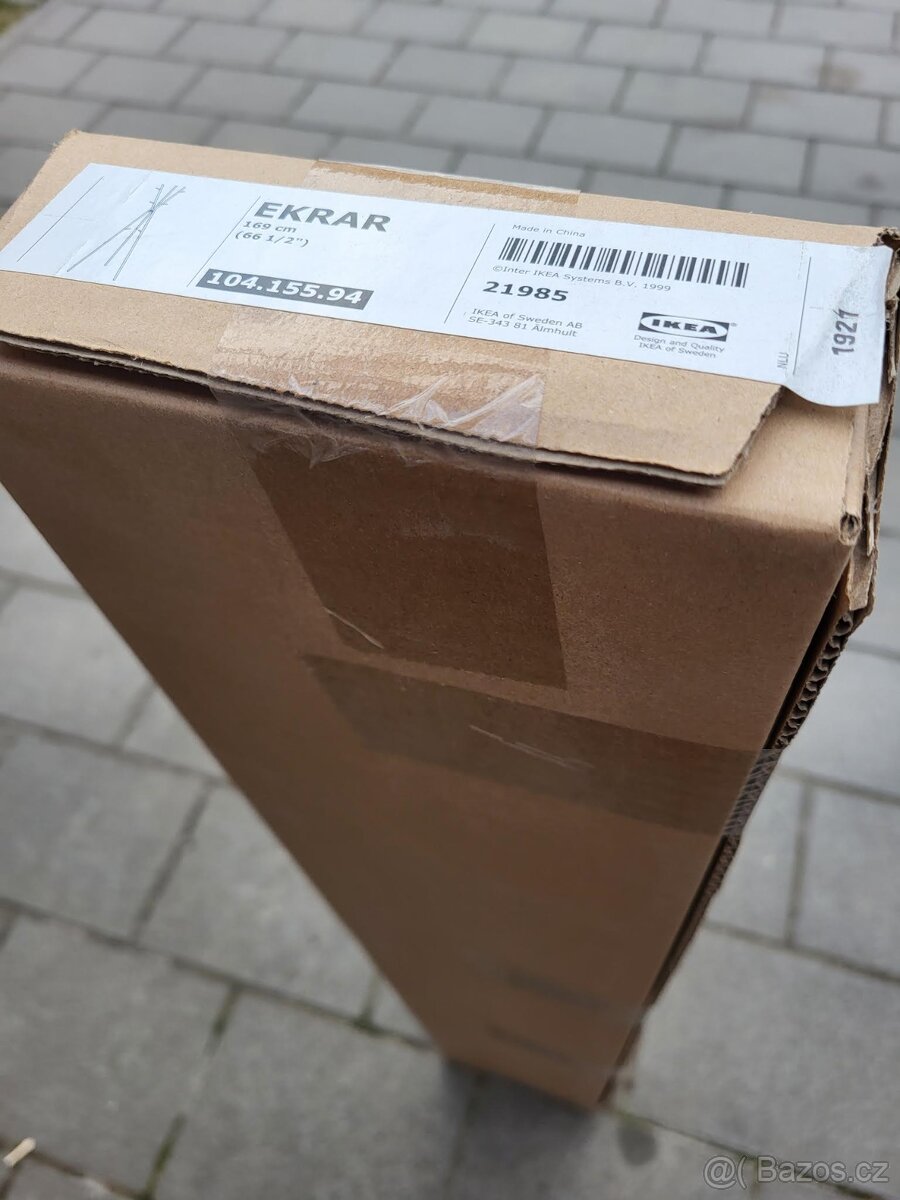 věšák trojnožka IKEA chromový Ekrar - 4