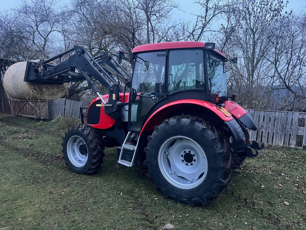 Zetor Proxima 7441 s čelním nakladačem s SPZ - 4