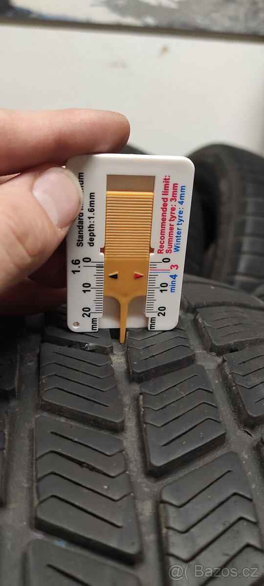 Zimní pneu Barum polaris 3 205/55 R16 4 - 4.5mm - 4