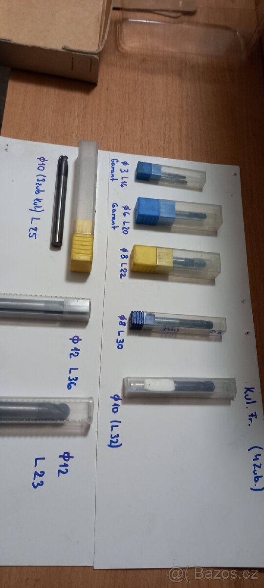 Tvrdokovova kulova fréza 4břita Garant Atorn - 4