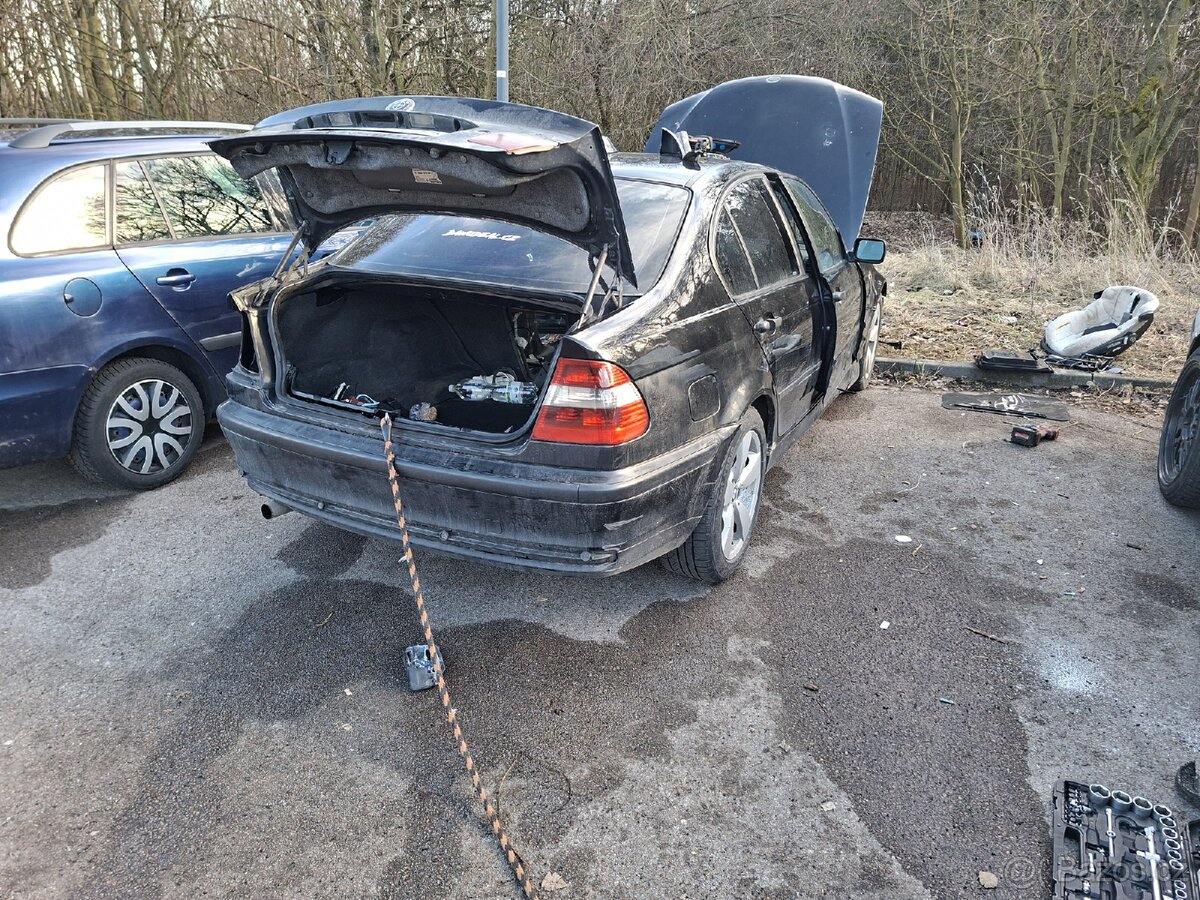 Bmw e46 320d 100kw na náhradní díly - 4